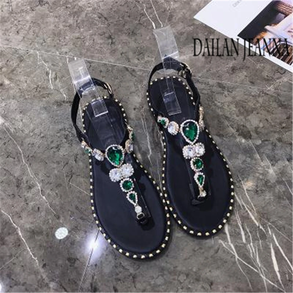 Сандалии женские однослойные римские сандалии с закрытым носком пляжные