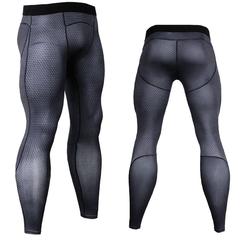 

2018 New Men's Sweatpants Skinny Snake Printing Full Length Exercise Perspire Fast Drying Lightweight Trousers Plus Size Europe