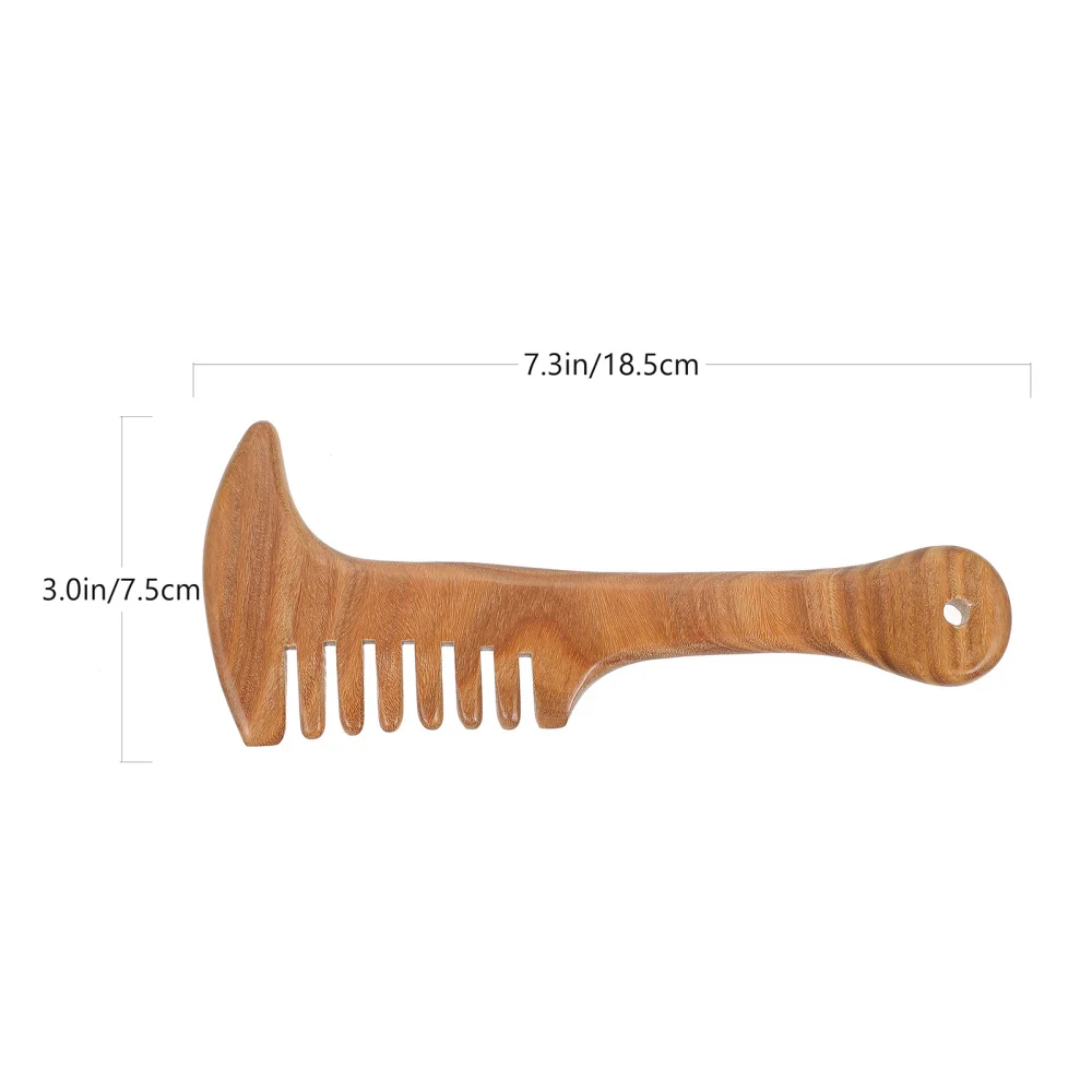 

1pc Comb Meridian Comb Acupuncture and Knocking Back Comb