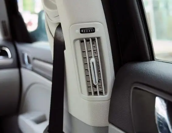 Бежевый серый для Skoda superb B-pillar A/C нагреватель воздуховод кондиционера