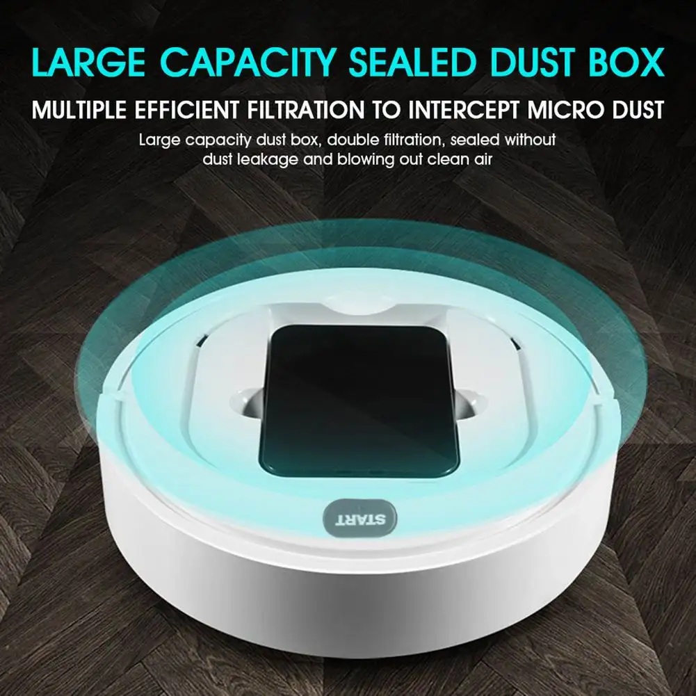 Робот-пылесос 3-в-1 с USB-зарядкой и функцией сухой/влажной уборки | Дом сад