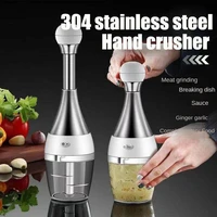 manual 304 stainless steel hand pressure meat grinder hand pressure knife acid kitchen gadgets peeling garlic