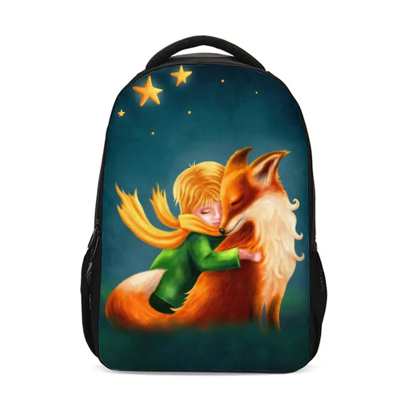 

Backpack Boys Girls Fashion Anime Cartoon The Little Prince 3D Printed Bookbag School Bag Rugzak Casual Daypacks Mochila Escolar