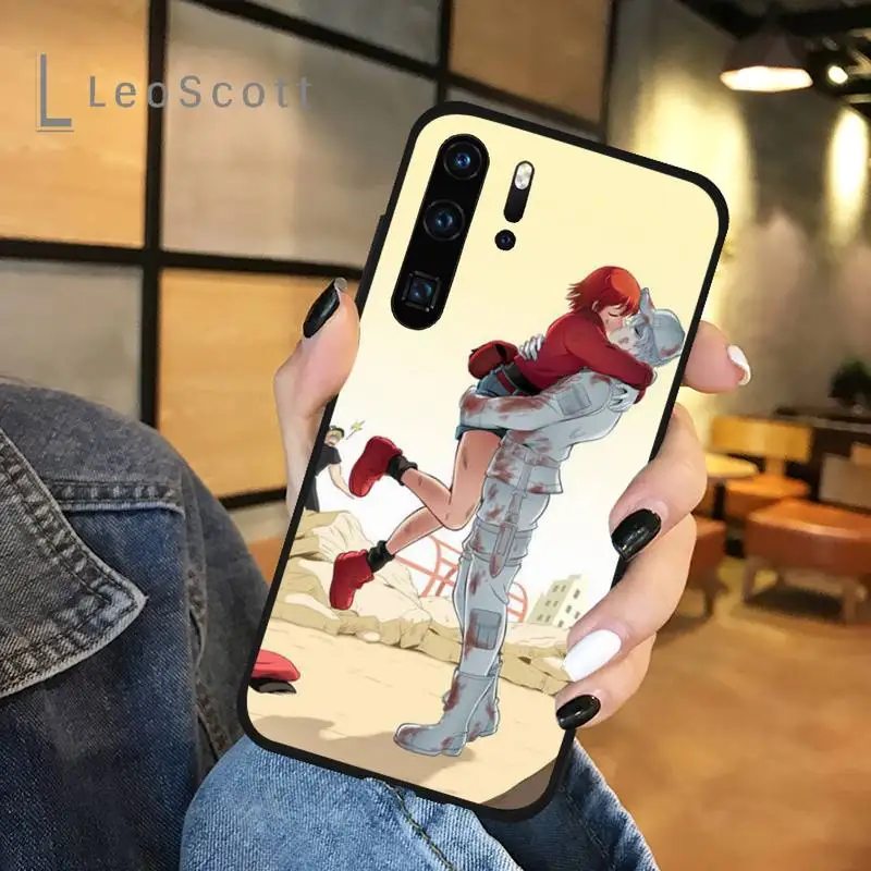 

anime Cells Work Phone Case For Huawei honor Mate P 9 10 20 30 40 Pro 10i 7 8 a x Lite nova 5t