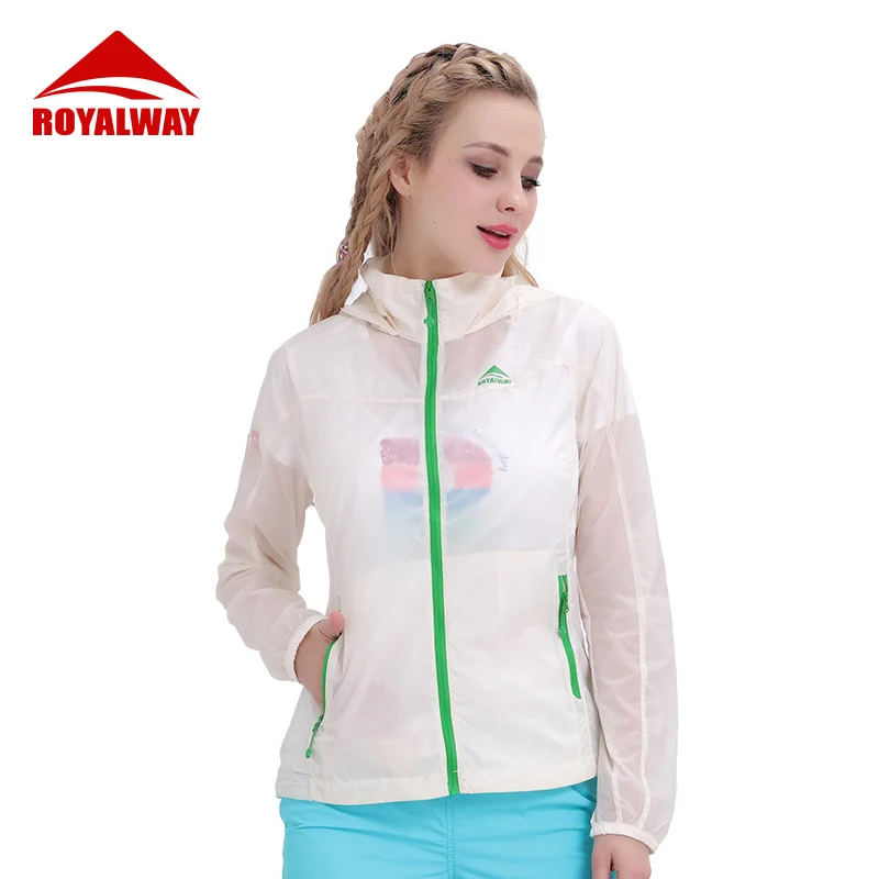 ROYALWAY женские солнцезащитные куртки быстросохнущие дышащие летний крутой