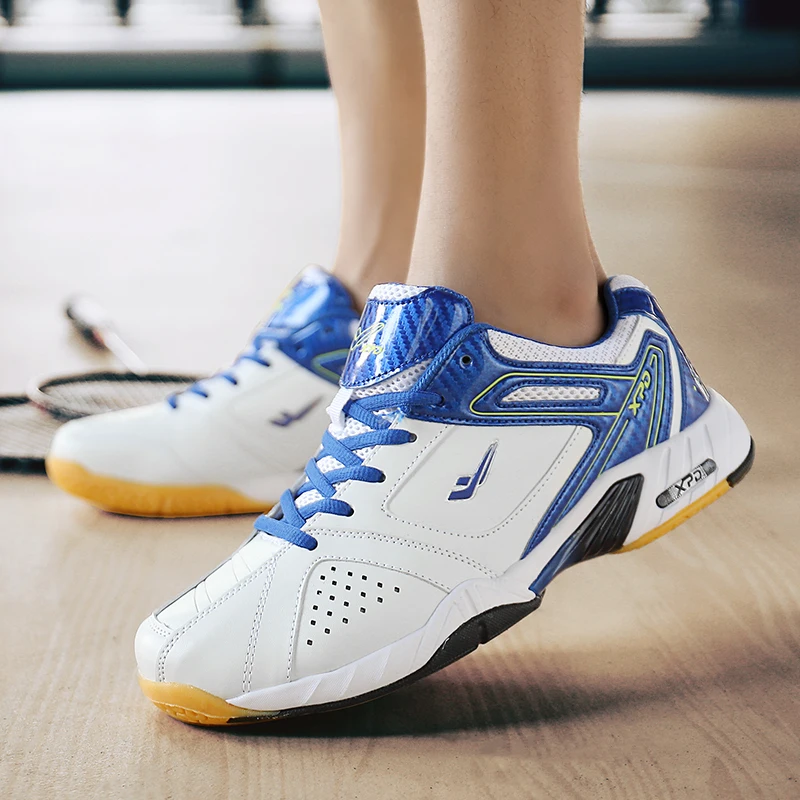 

Unisex Professional Badminton shoes Rubber Bottom Ping Pong Sports Trainers Anti-Slippery Men Women Breathable Sports Shoes