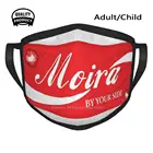 Маска для лица Moira, наружная, для езды на велосипеде, рыбалки, мотоцикле, Джефф кейплан, Джеф, Еф, Kaplan, Ana Bastion, Dva, D, Va, Genji