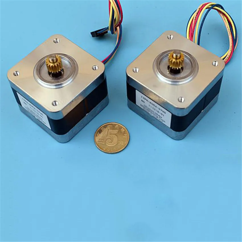 High Quality 2-phase 4-wire 42mm Stepper Motor 0.2 N.m 17 Teeth Stepping 1.8 Degrees Power Accessories | Обустройство дома