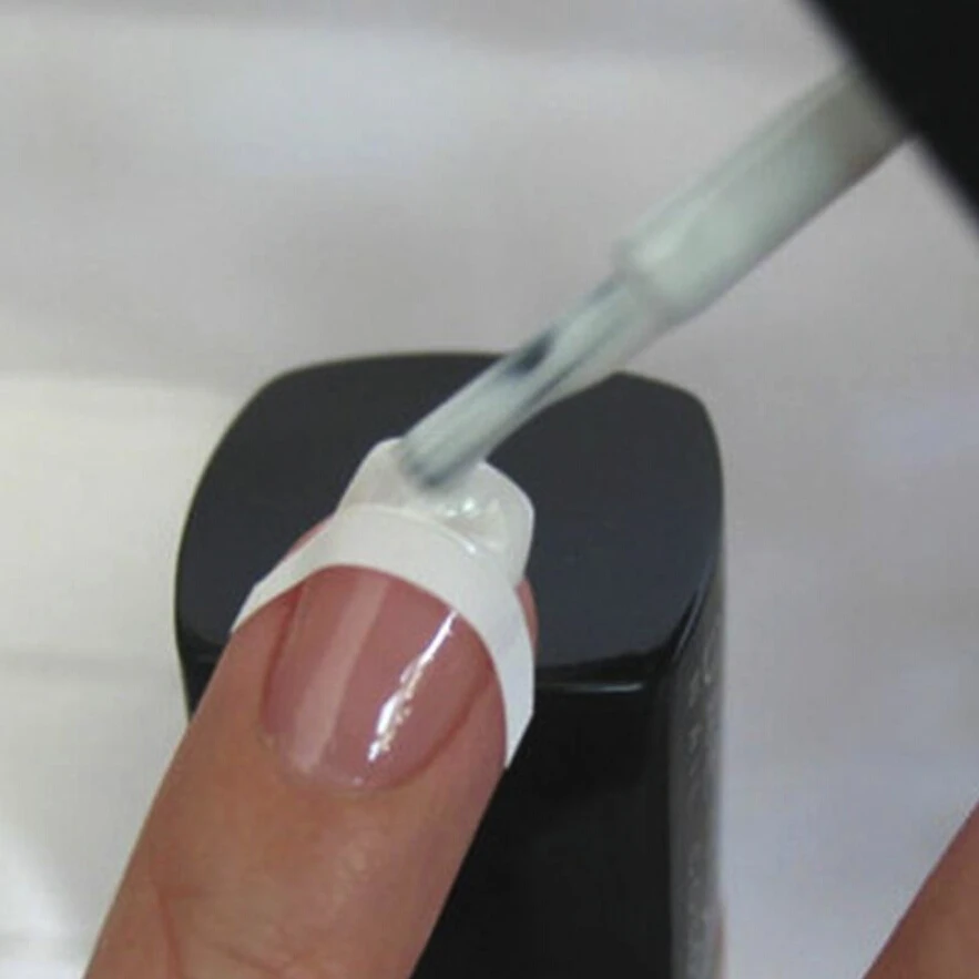 Французский маникюр наклейки для дизайна ногтей советы лента стикер Руководство