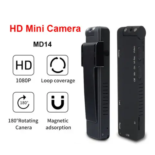 1080P Мини видеокамера ночного видения камера инфракрасная s HD Спорт DV фонарик