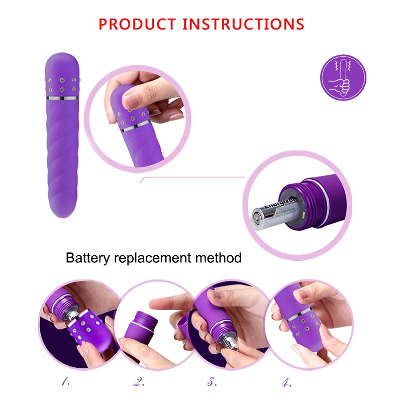 Спиральная AV палка Вибратор массажер Стимуляция клитора Женский мастурбатор