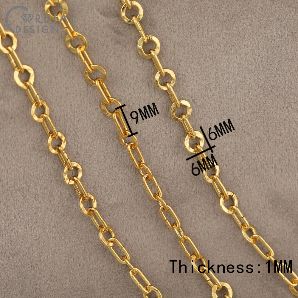 

Cordial Design Jewelry Accessories/Necklace Chain/Hand Made/Chains For Bracelets/Jewelry Findings & Components/DIY Chains