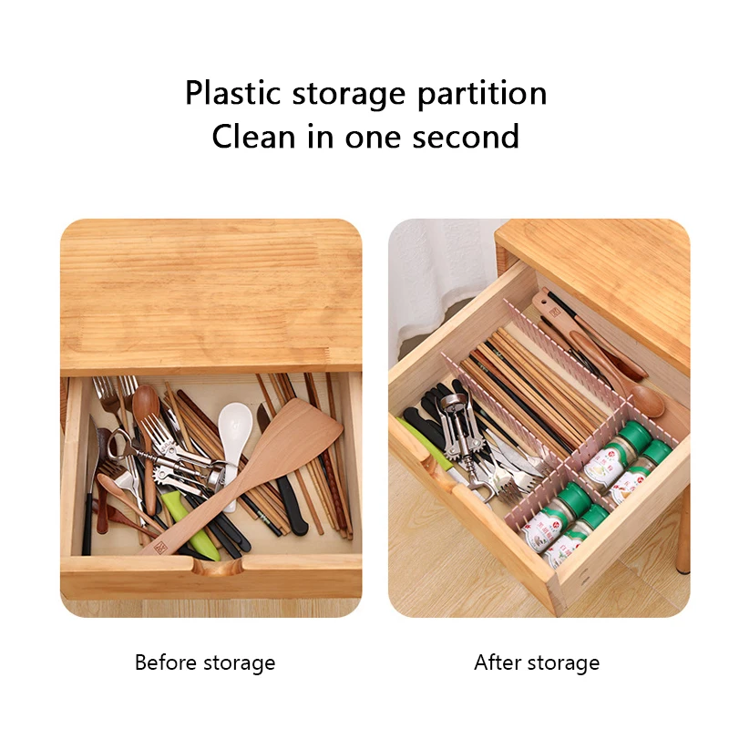 

DIY Storage Shelves Household Free Combination Partition Board Space-saving Division Tools