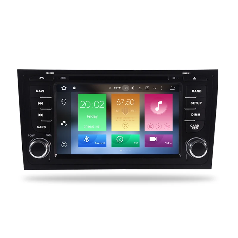 Автомобильный DVD плеер Android 9 0 GPS навигация мультимедийная стерео система для AUDI A6