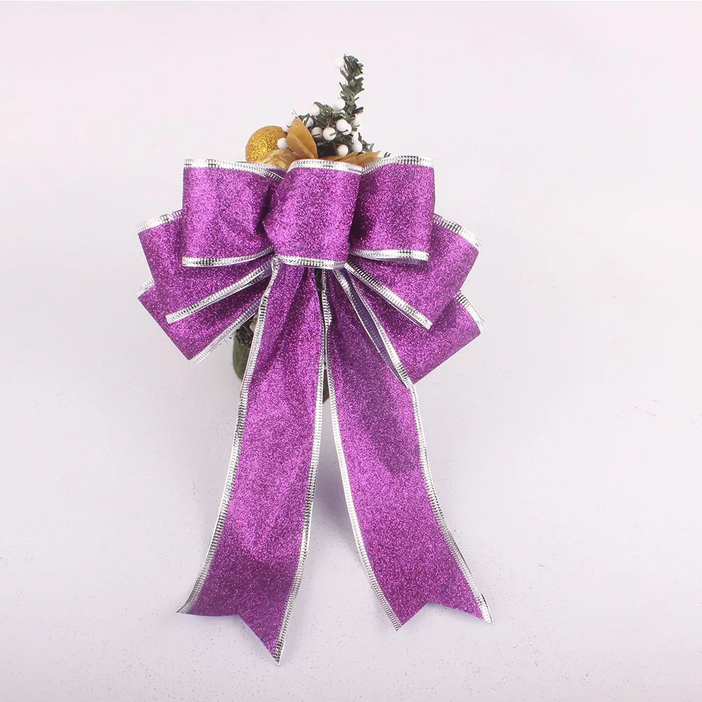 9 шт. 13 см рождественские банты ленты креативные шикарные нежные игрушки для
