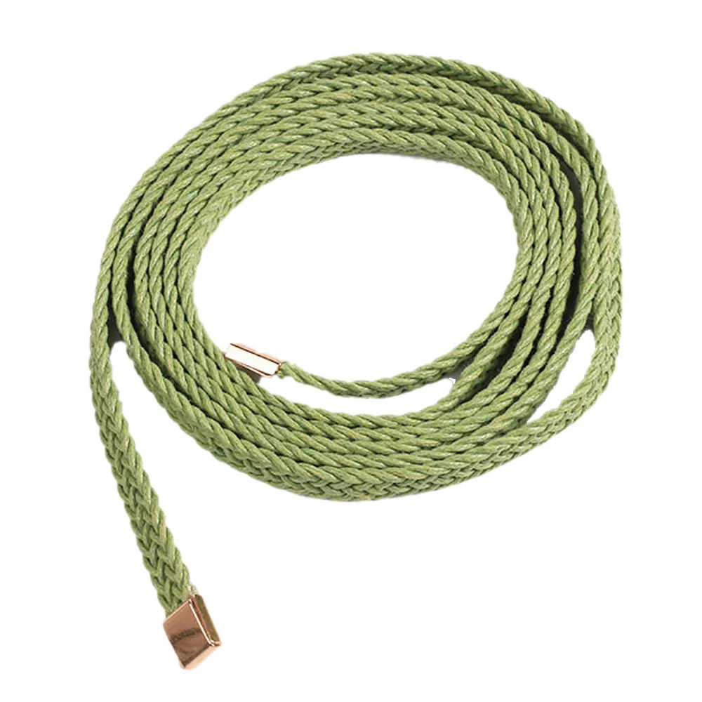 Womail 2019 новые стильные кожаные ремни для женщин воск леска винтажный ремень