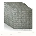 70 см * 77 см 3D пены водонепроницаемые кирпичные наклейки на стену плитка Самоклеящиеся DIY панели обоев Декор белые наклейки