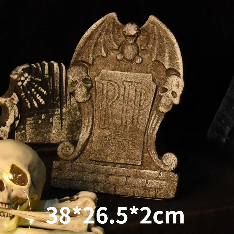 Надгробие искусственное украшение из пенопласта для сада привидение дом с