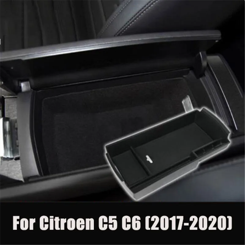 Автомобильный подлокотник контейнер для хранения Citroen C5 Aircross C4 C6 DS4S DS5LS DS6 DS7