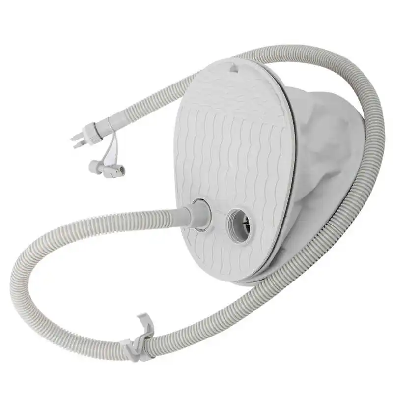 

inflatable boat XL Foot Air Pump Portable Inflator with 3 Size Connection Nozzles for Inflatable Boats rowing boats accessories