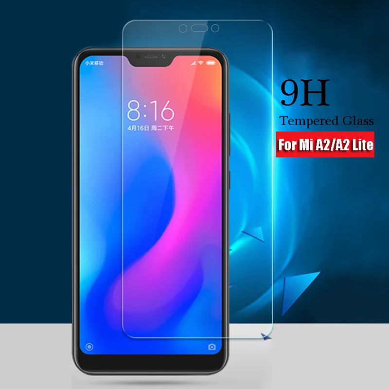 Nicotd для Xiaomi Mi A2 Lite защита экрана закаленное стекло A1 стеклянная пленка телефона 6 |