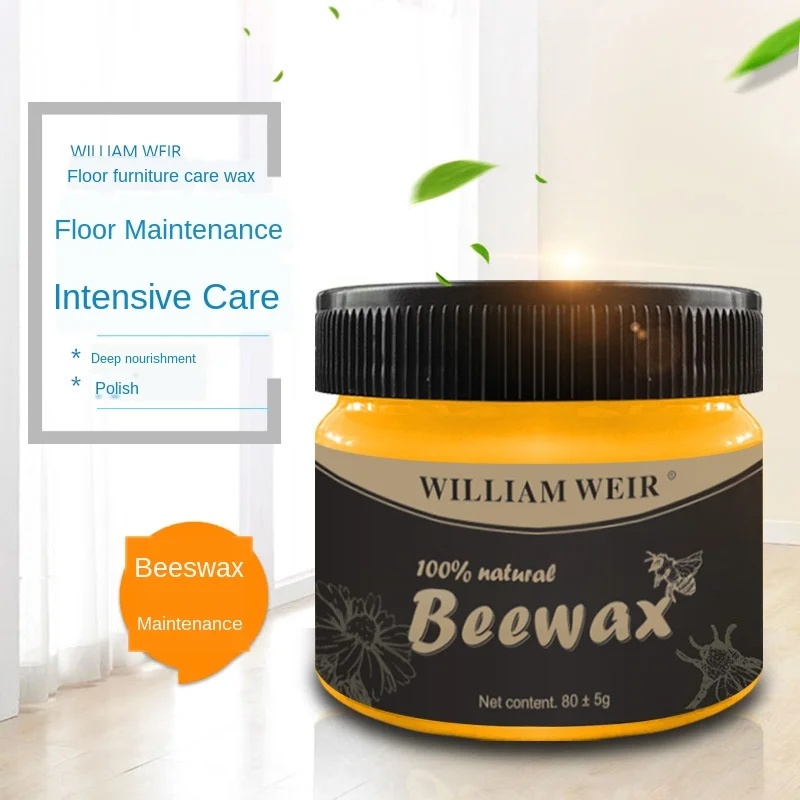 1 шт. Полировочная пчелиный воск древесины приправы Beewax комплексное решение