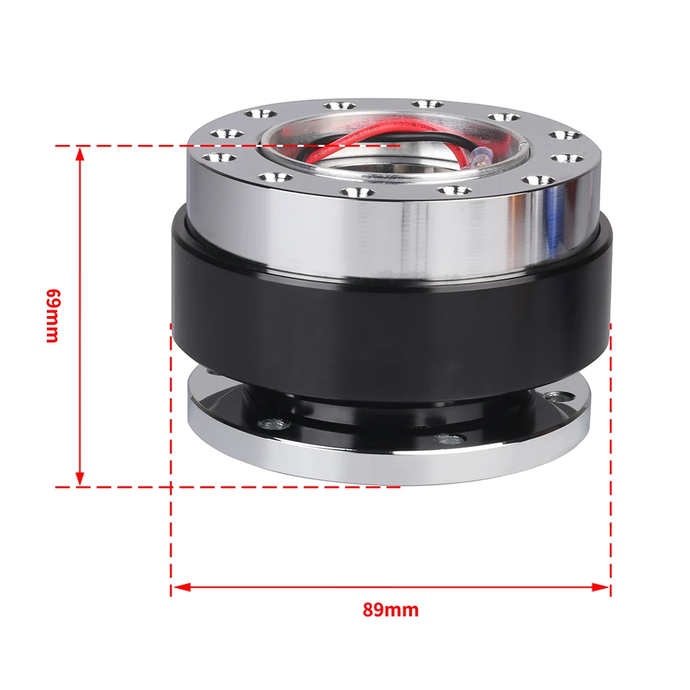 Универсальный автомобильный тюнинг рулевого колеса Quick Release концентратор