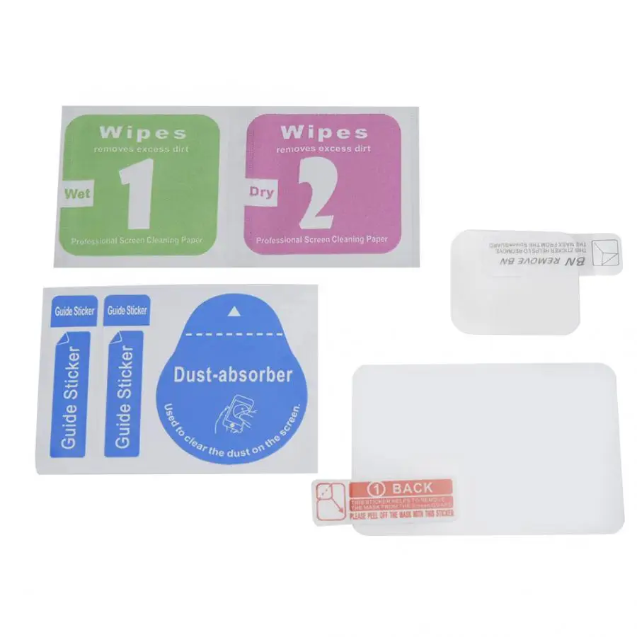 Экшн аксессуар для камеры GoPro Hero7 серебристый/белый закаленное стекло пленка