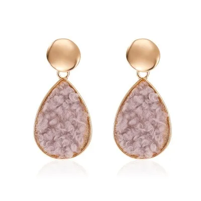 ZYZQ богемные Винтажные серьги для женщин креативный круглый дизайн подвеска в