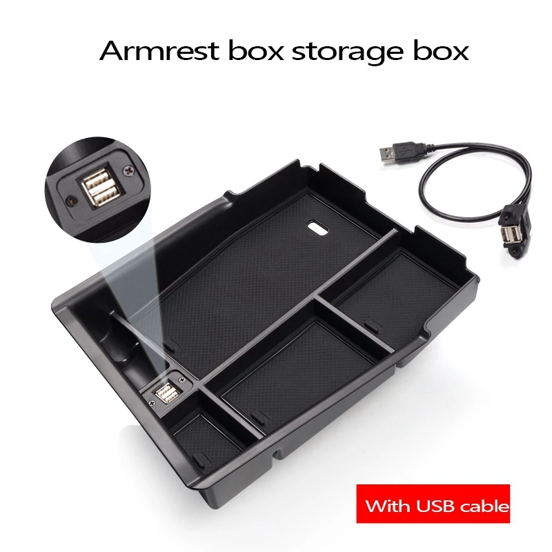 Коробка для хранения USB замена отделения-органайзера центральной консоли