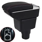 Подлокотник для Ford EcoSport, универсальный подстаканник центральный автомобильный подлокотник для хранения, пепельница, аксессуары для модификации