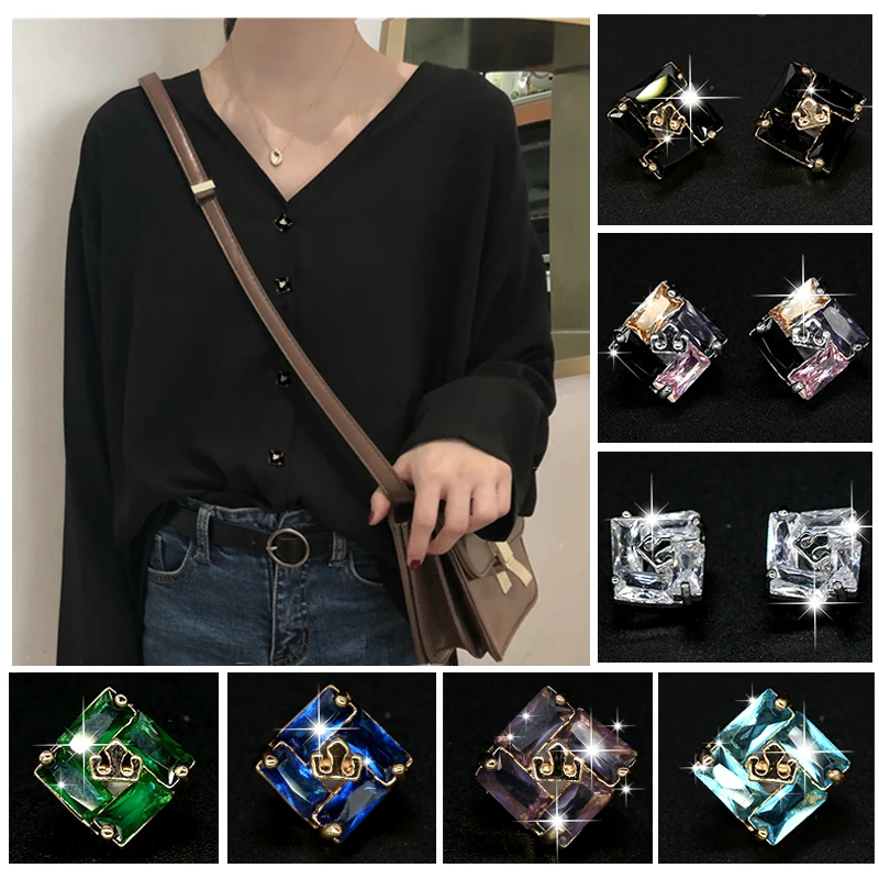 Золотые металлические пуговицы для рубашки декоративные украшения из алмазного