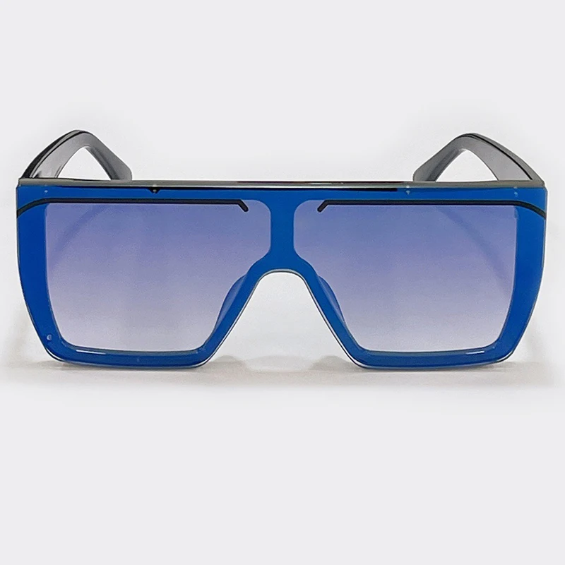 

Модные квадратные солнцезащитные очки для женщин и мужчин, цельные Роскошные брендовые дизайнерские очки в ацетатной оправе, 2021