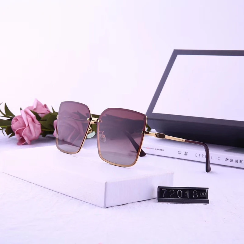 Женские поляризационные солнцезащитные очки Большие зеркальные с большой