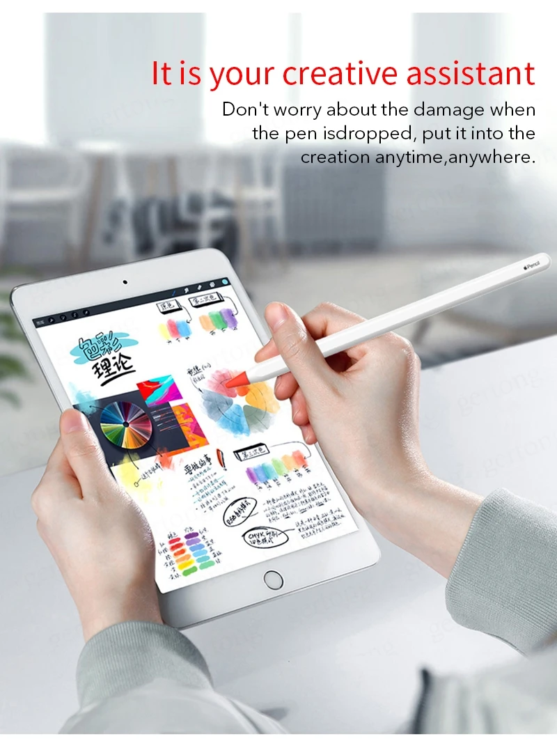 

Pencil Tip Cover For Apple Pencil 2nd 1st Generation Mute Silicone Nib Case For Pencil Cover Skin Screen Protector For iPad Pro