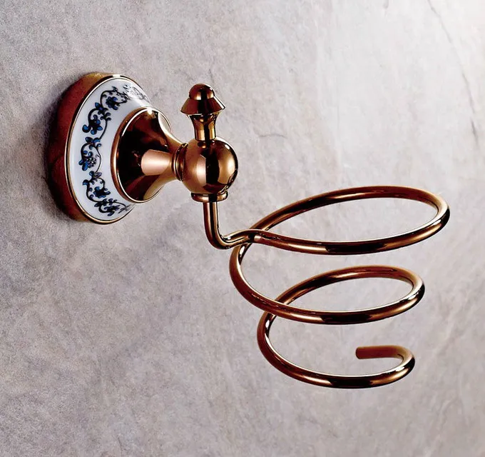 rose red gold color brass ceramic bathroom accessories set bath hardware towel bar soap dish toilet paper holder robe hook mm012 free global shipping