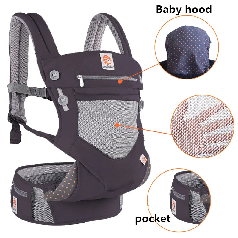Детская переноска многофункциональная дышащая Сумка кенгуру Рюкзак В Стиле