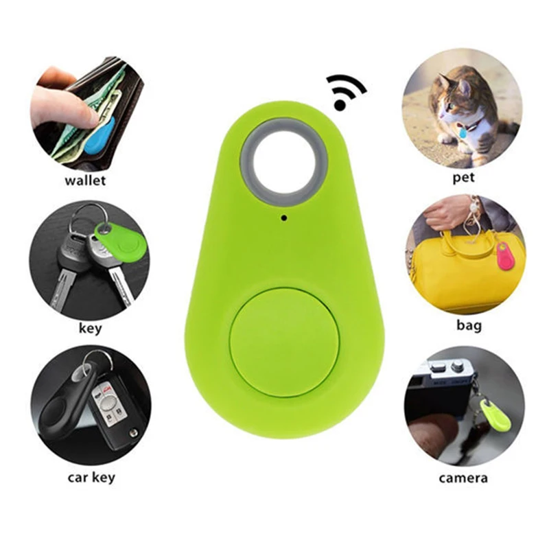 

1pc Hot Smart Tag Wireless Bluetooth Car Tracker Child Bag Wallet Key Finder GPS Locator Tag Anti Lost Gsm Alarm Tracker