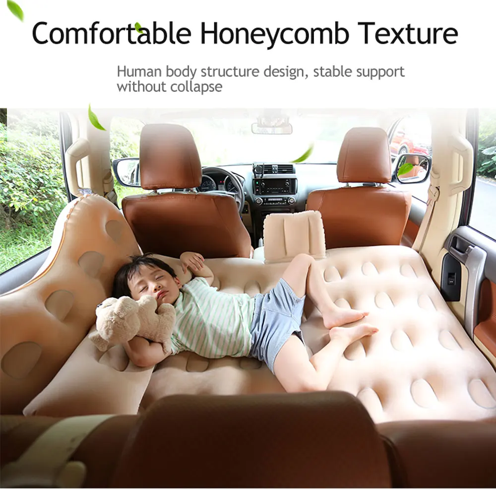Свежий Автомобиль надувная кровать путешествия матрас автомобиль ребенок