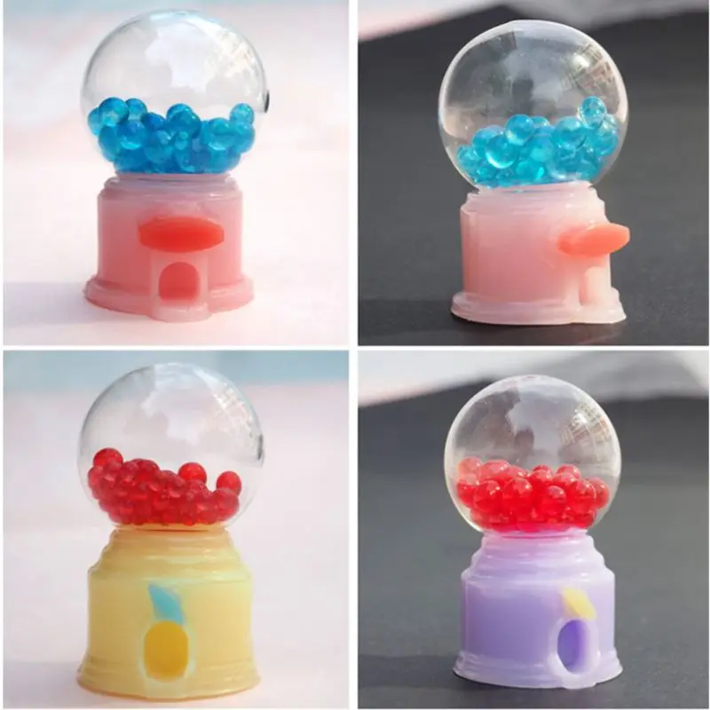 

DIY Crystal Ball Glass Resin Mold Art Crafts Twirling Gumballs Machine Game Mold T4MD