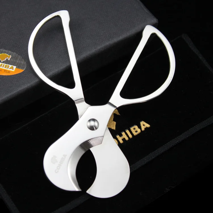 Резак для сигар из нержавеющей стали кубинской сигары COHIBA инструмент гаджет