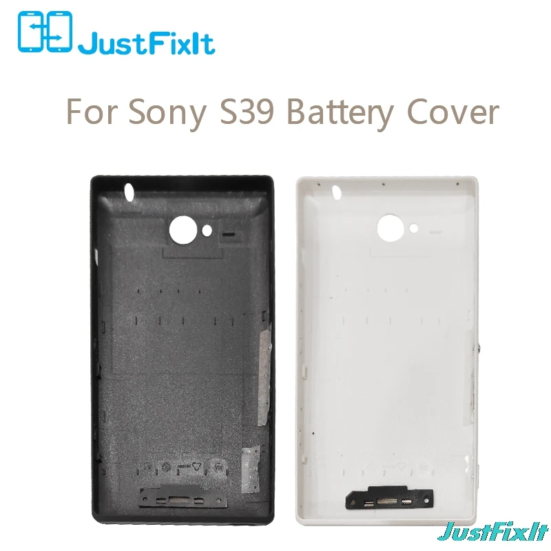 S39 задний корпус Пластиковая Задняя Дверь Ремонт чехол запасные части для sony Xperia C
