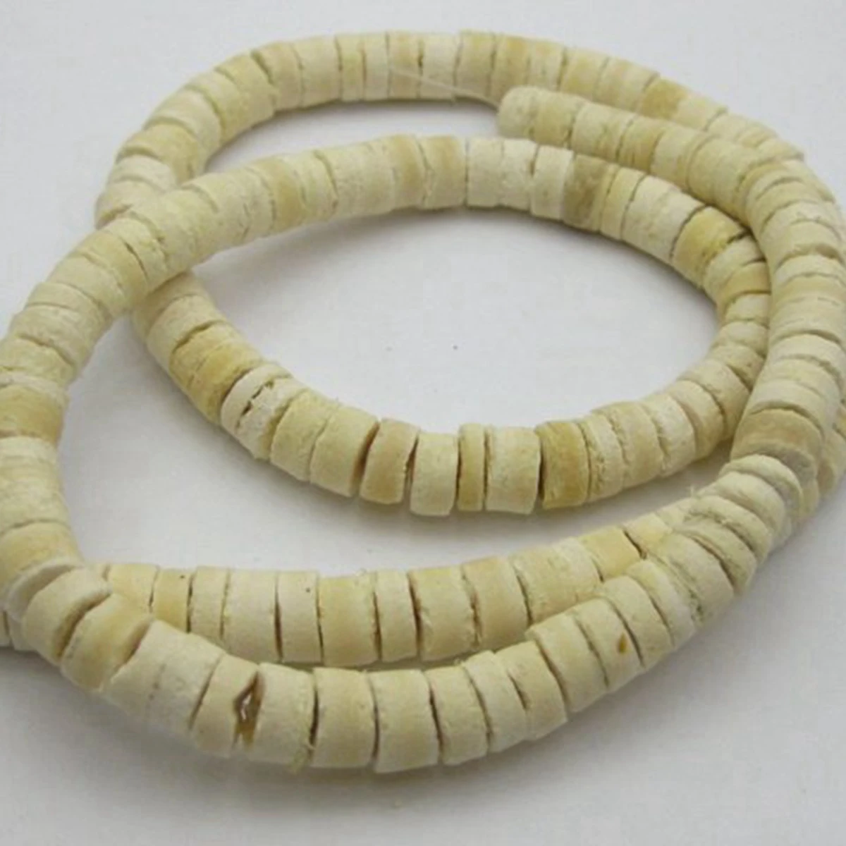 2 нити из натуральных темно-кокосовых бусин 22 дюйма 7 мм | Украшения и аксессуары