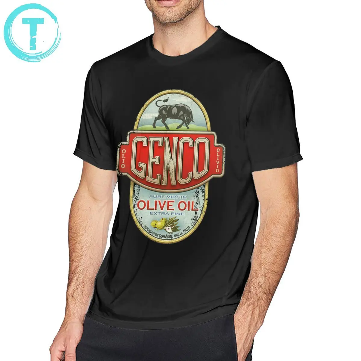 

Al Pacino T Shirt The Godfather Genco Olive Oil Co T-Shirt Funny Mens Tee Shirt Short Sleeves Oversized Tshirt