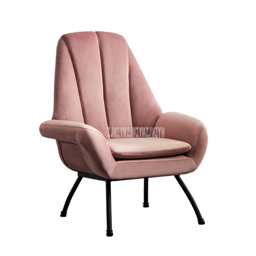 

Творческий балкон одноместное кресло-диван Гостиная минималистский высокой спинкой льда фланелевая ткань мягкая Спальня ленивый кресло д...