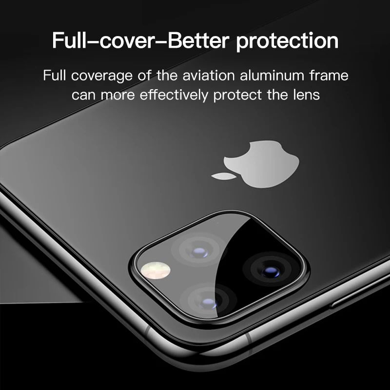 Защита объектива камеры KUULAA для iPhone 11 pro HD прозрачное закаленное стекло 11pro