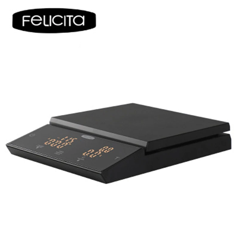 Felicita параллельные кофейные весы с Bluetooth USB зарядкой умные электронные таймером