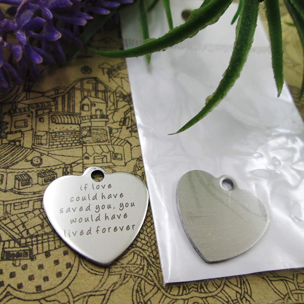 Подвески из нержавеющей стали 5 стилей для выбора подвесок ожерелья браслетов |