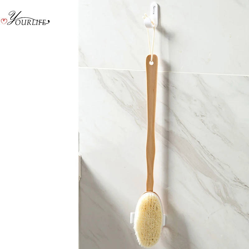 OYOURLIFE щетка для ванной комнаты и тела съемная душа спины сухой Щетка
