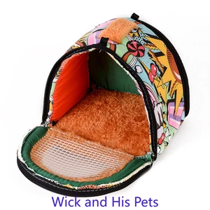 Small Pet Nest Hamster Nest Hedgehog Guinea Pig Dutch Pig Cotton Nest Small Pet Products Out of The Nest Portable Carrying Bag